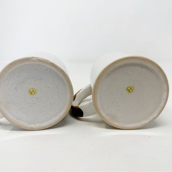 Vintage Retro 70s Rainbow Coffee Mugs MCM Cups Las Vegas Hoover Dam Nevada - Picture 4 of 6